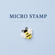 Bee Micro Stamp