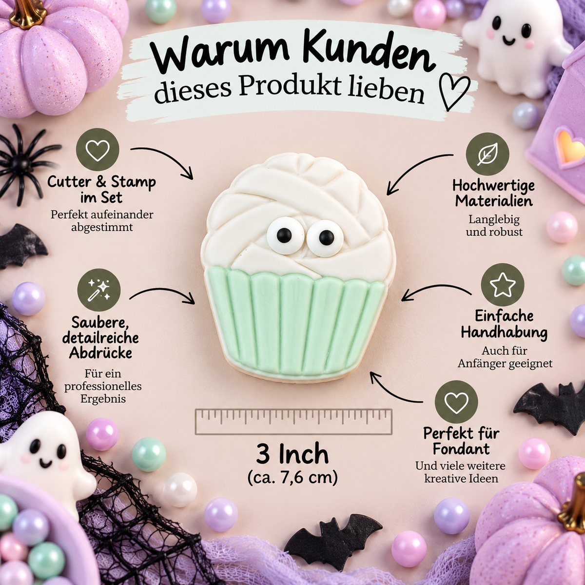 Mumien-Cupcake