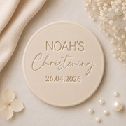 Christening mit Name und Datum Personalisiert