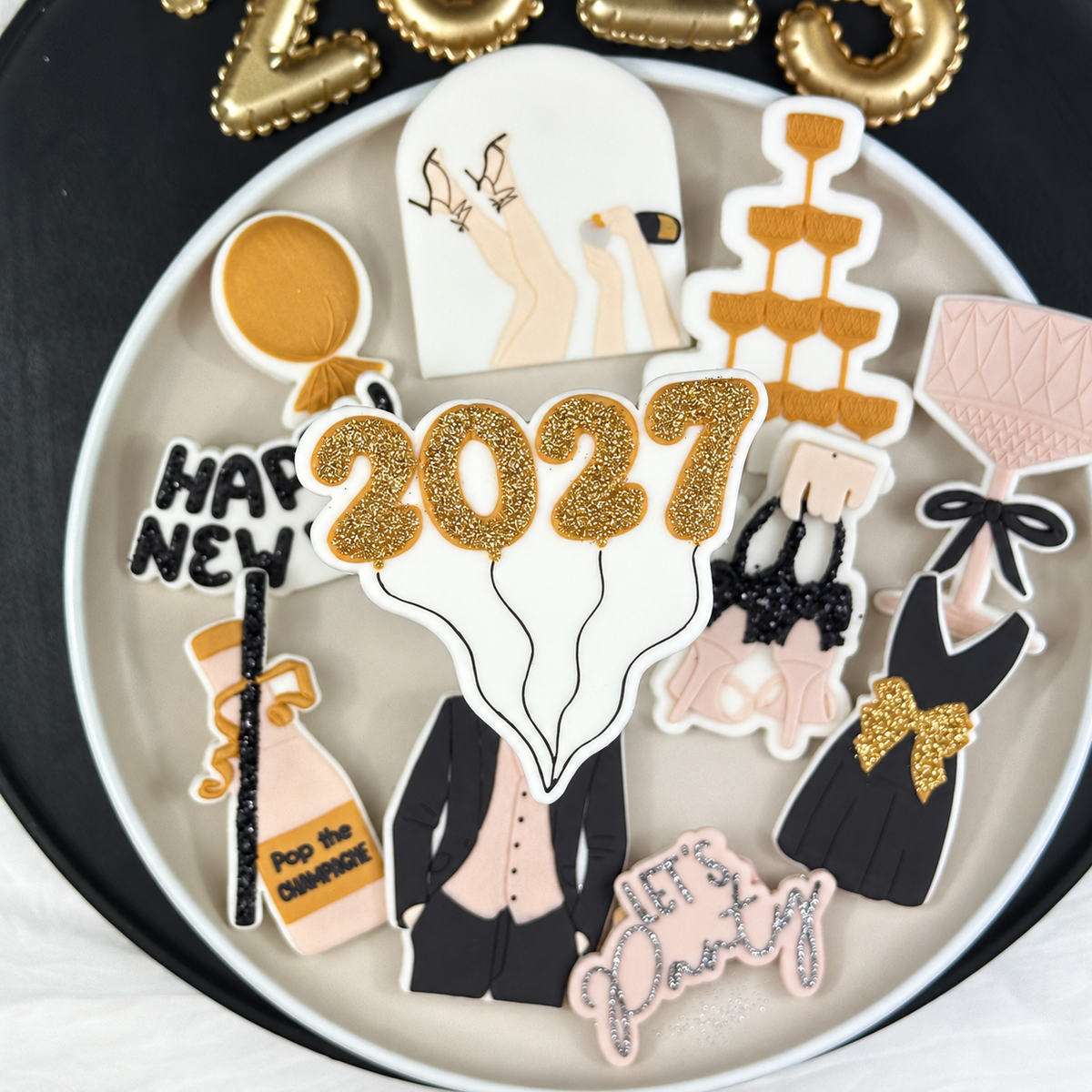 2027 Ballon-Zahlen
