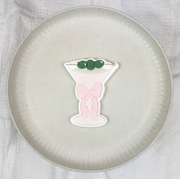 Martiniglas mit Schleife