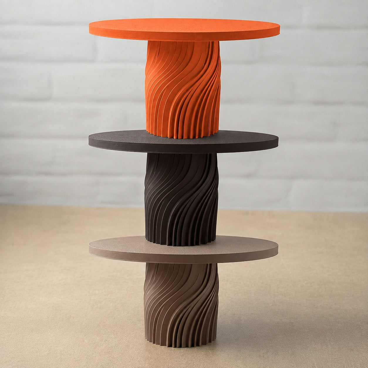 Flow Cake Stand Rund