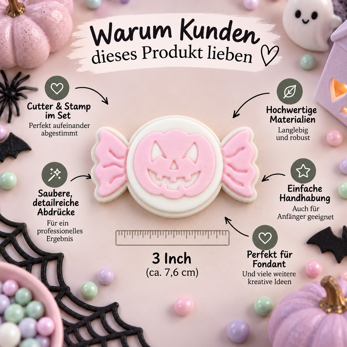 Kürbis-Bonbon