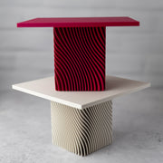 Wavy Cube Cake Stand