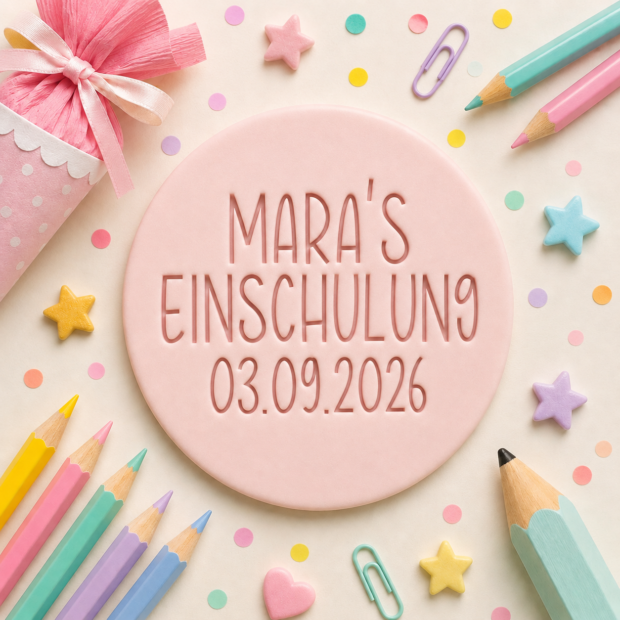 Einschulung Personalisiert