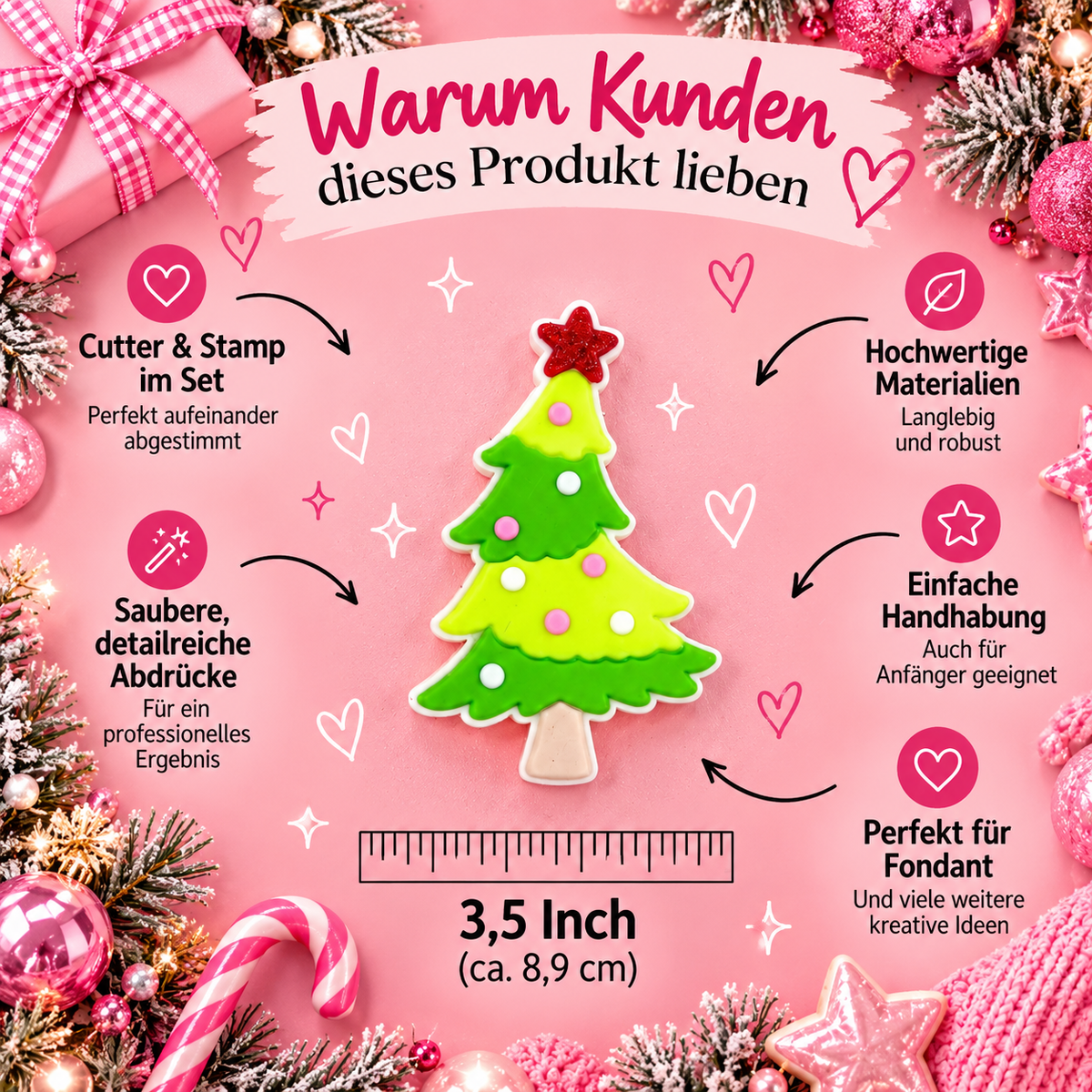Tannenbaum mit Kugeln
