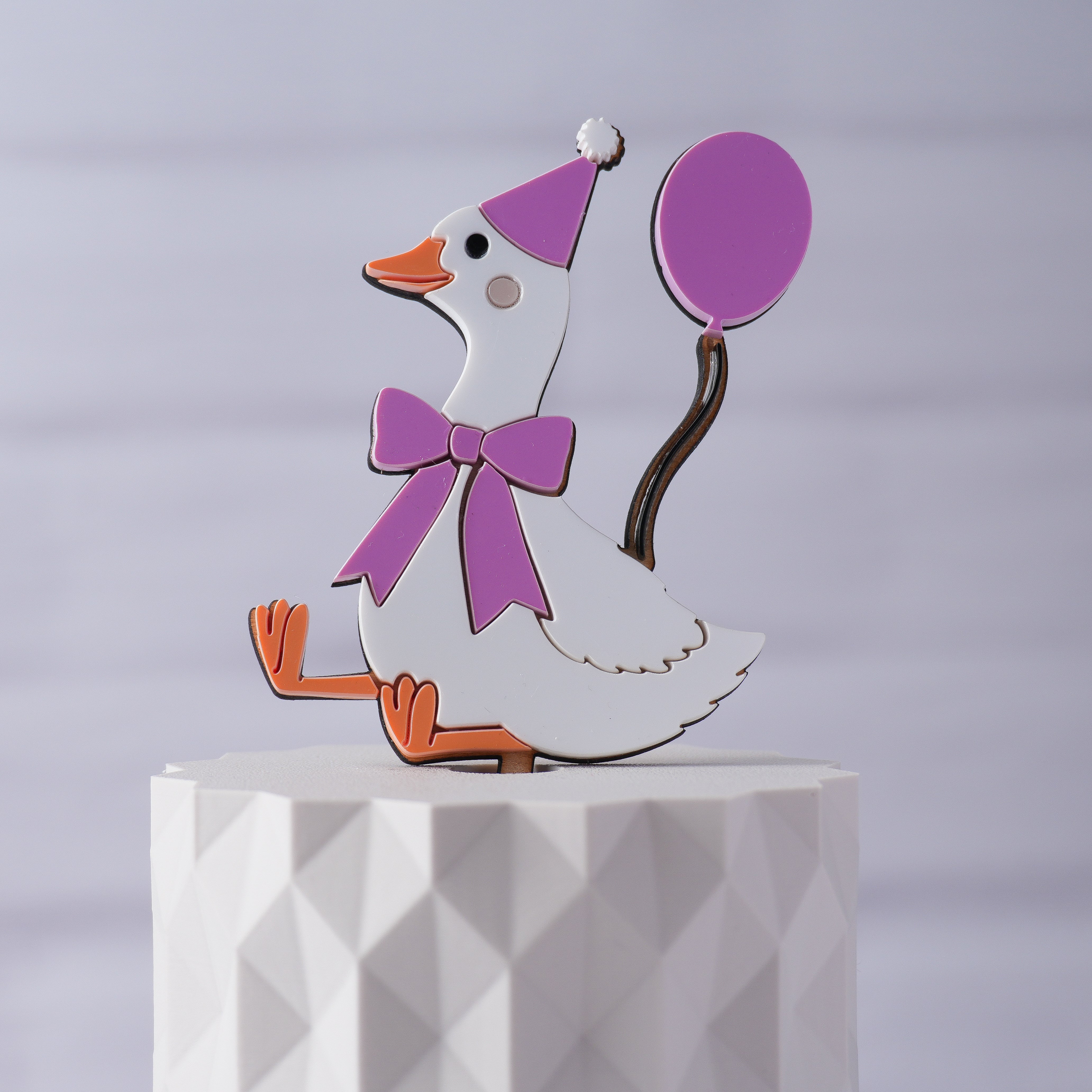 Silly Goose Cake Topper