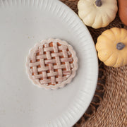 Gitter-Pie mit Streifen-Cutter
