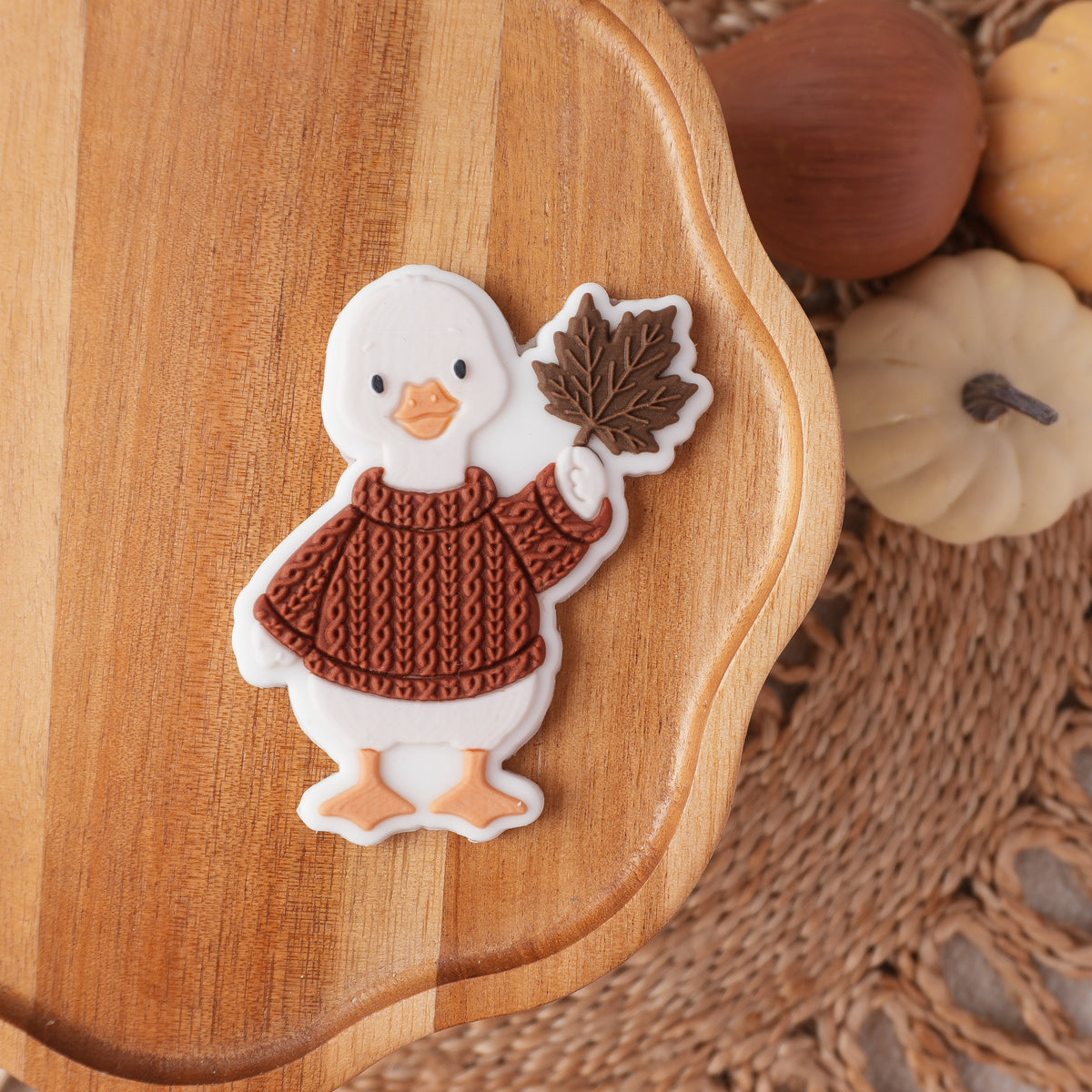 Gans mit Pullover