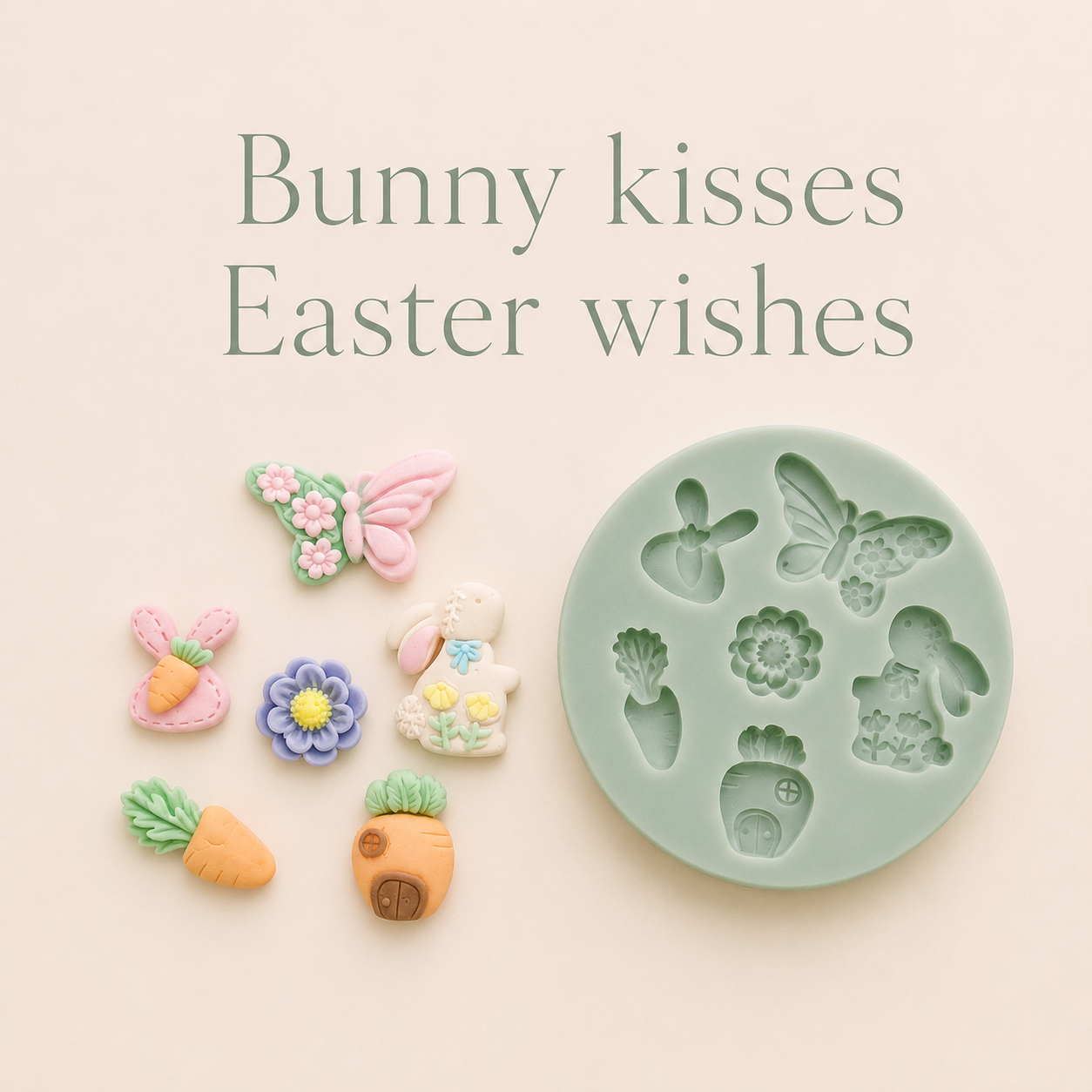 Bunny Kisses, Easter Wishes