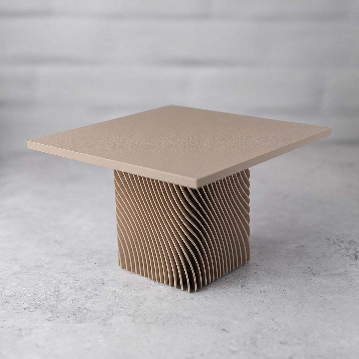 Wavy Cube Cake Stand Autumn Edition