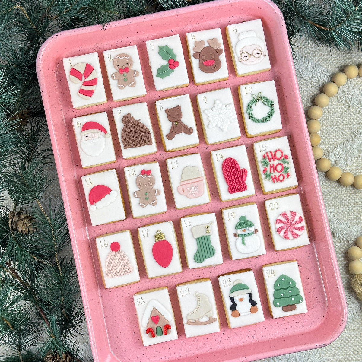 Premium Adventskalender Cookiecutterfabrik 24 Design