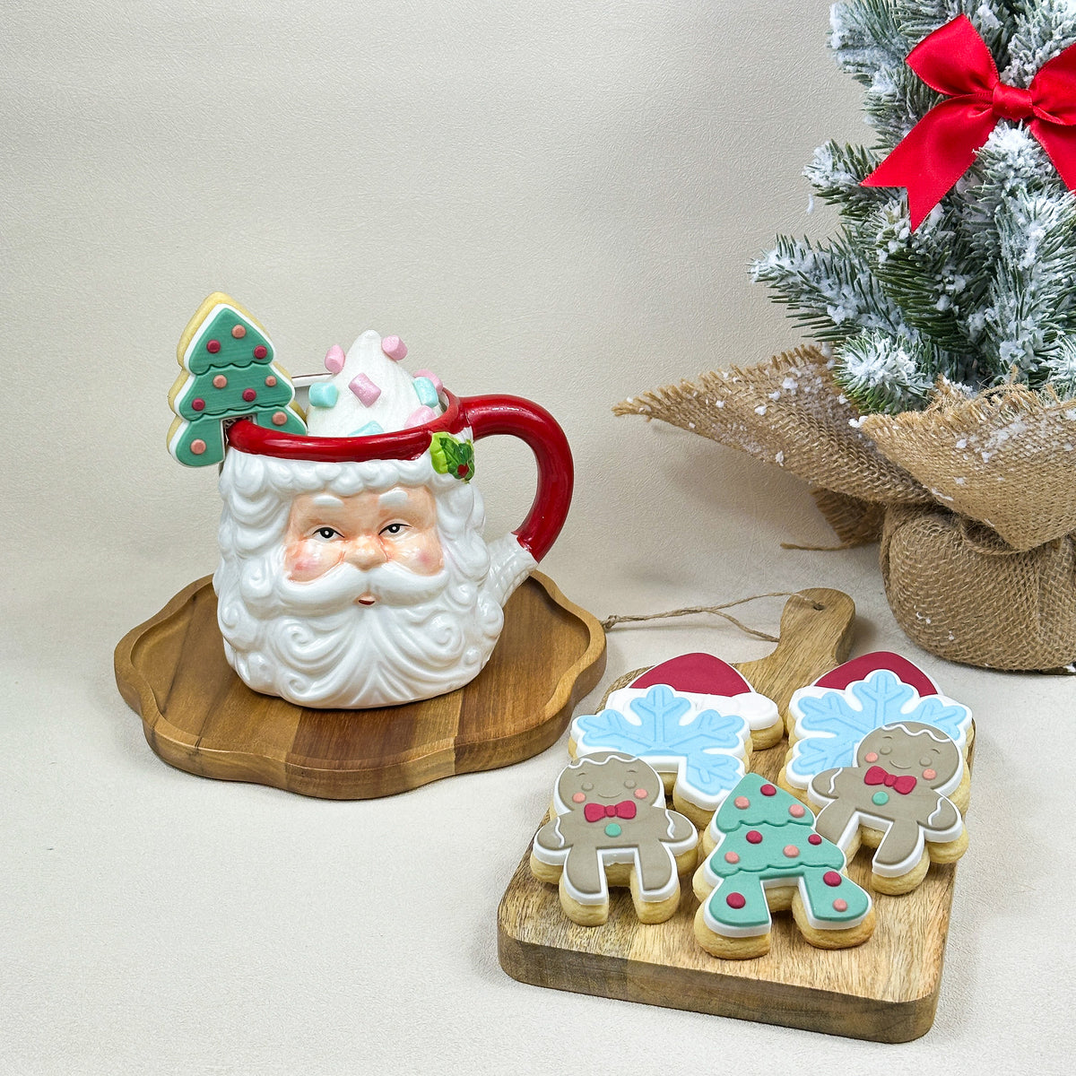 Tassenkekse für Weihnachten